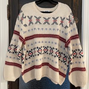 Old Navy Ballon Sleeve Sweater